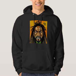 Rastaman Reggae Dub Jah Rasta Design Premium Hoodie