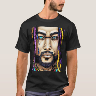 Rastaman Reggae Dub Jah Rasta Design T-Shirt