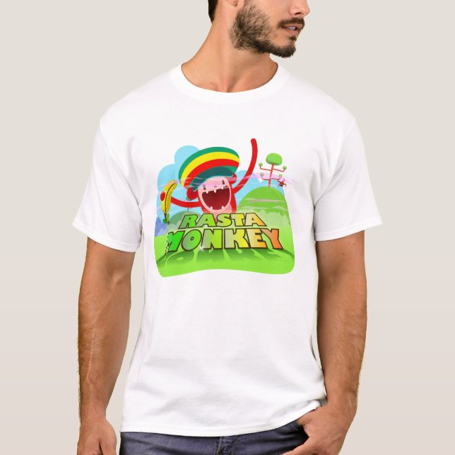 RastaMonkey T-Shirt (Vorderseite)
