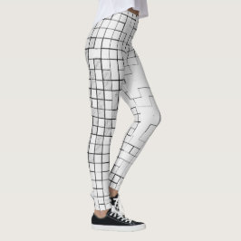 Raster gesperrt aus der ICN CODE-Kollektion Leggings