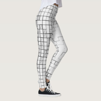 Raster gesperrt aus der ICN CODE-Kollektion Leggings