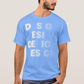 Raster Typografy Design T-Shirt