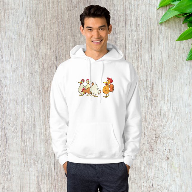 Raster und Hühner Hoodie (Von Creator hochgeladen)