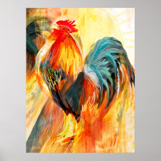 Rasterkrähen Poster