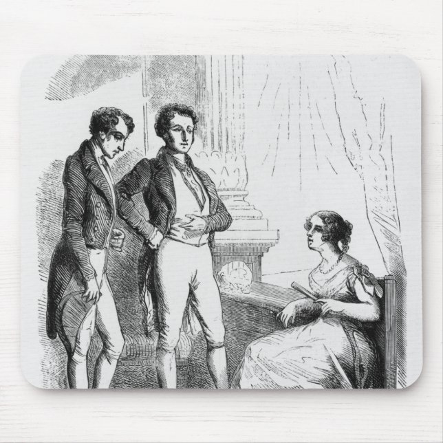 Rastignac führte zu Madame de Nucingen ein Mousepad (Vorne)