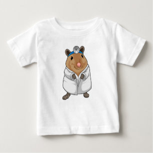 Rat als Doktor mit Doctor's Coat Baby T-shirt