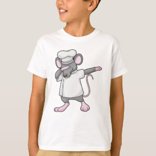 Rat als Koch auf Hip Hop Dance Dab T-Shirt