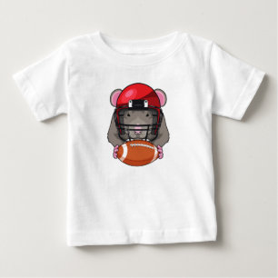 Rat beim Fußballsport Baby T-shirt