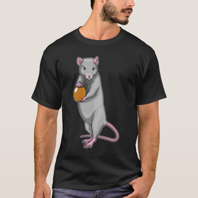 Rat Bowling Bowling T-Shirt (Vorderseite)