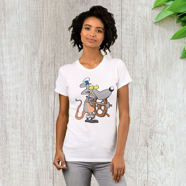 Rat Captain Womens T - Shirt (Von Creator hochgeladen)