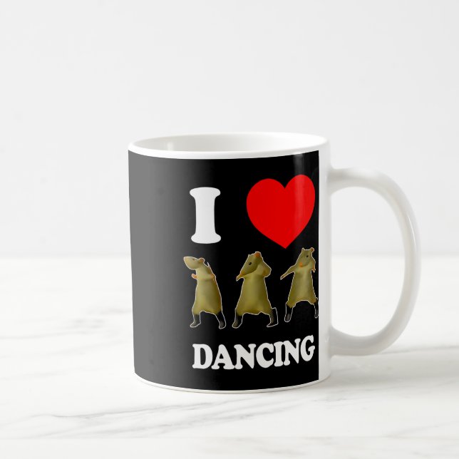 Rat Dance Meme 2025 Funny Trendy #ratdance 2 Kaffeetasse (Rechts)