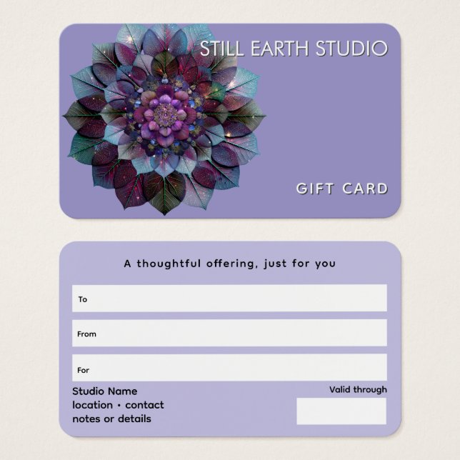 Rat der Blätter | Mandala (Vorne & Hinten)