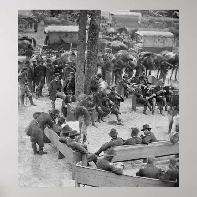 Rat des (Zivilen) Krieges, 1864 Poster (Vorne)