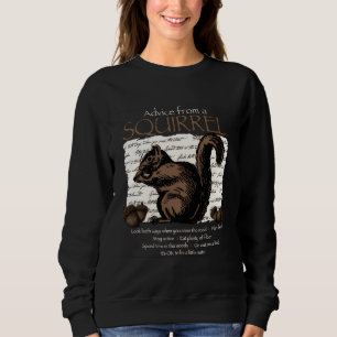 Rat eines Eichhörnchens Sweatshirt