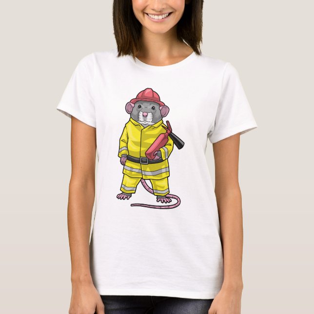 Rat Feuerwehrfeuerwehr T-Shirt (Vorderseite)