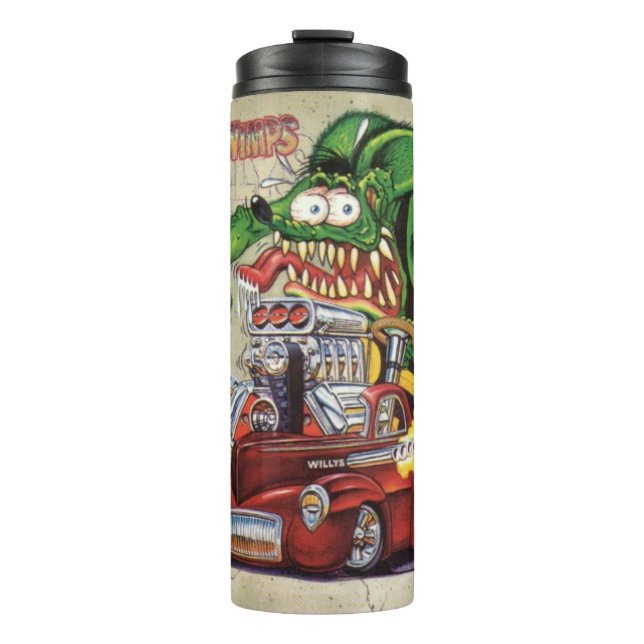 Rat Fink 10 Hot Drink Wäscher Thermosbecher (Vorderseite)