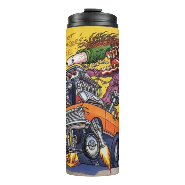Rat Fink 18 Hot Drink Wäscher Thermosbecher (Vorderseite)