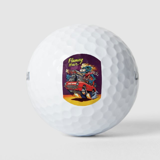 Rat Fink 20 Golfbälle (Vorderseite)