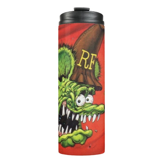 Rat Fink 43 Hot Drink Wäscher Thermosbecher (Vorderseite)