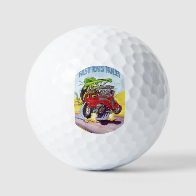 Rat Fink Golfbälle (Vorderseite)