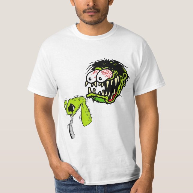 Rat Fink witzig T-Shirt (Vorderseite)