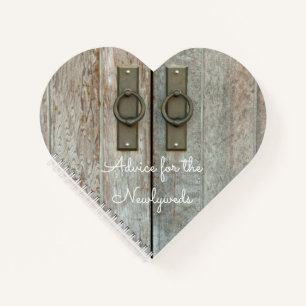 Rat für frisch Vermählte: Doppelscheunentore für d Notizbuch