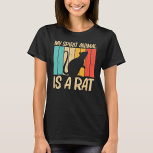 Rat für Männer Frauen Maus Ratte Rat 4 T-Shirt