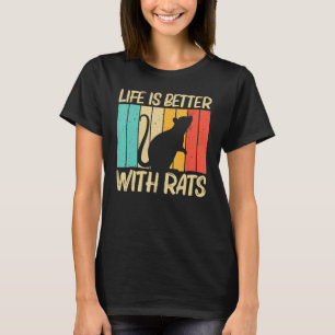 Rat für Männer Frauen Maus Ratte T-Shirt