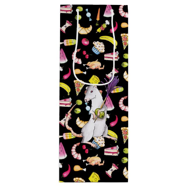 Rat Geschenktüte Für Weinflaschen (Vorderseite)