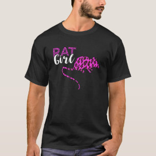Rat Girl Leopard Heart Rat Mouse Rat Owner Rodent T-Shirt