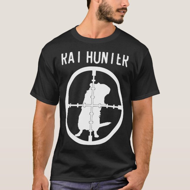 Rat Hunter T - Shirt - Kontrolle der Maus T-Shirt (Vorderseite)