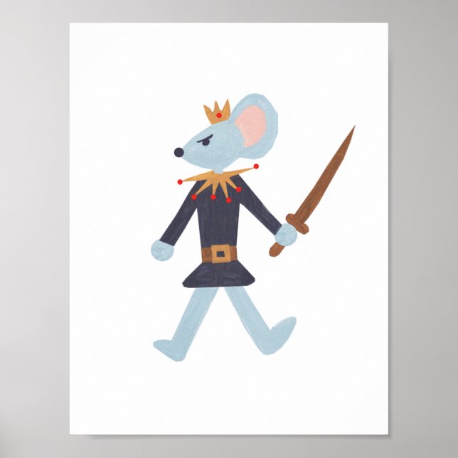 Rat King Art Print Poster (Vorne)