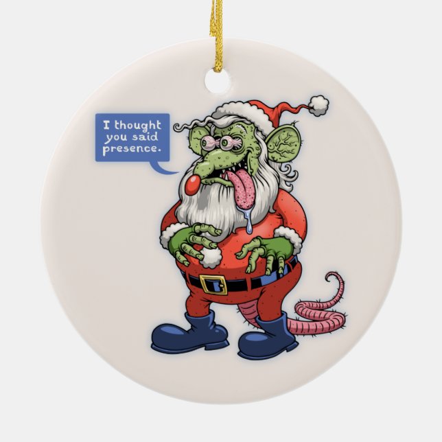 Rat Kringle Keramikornament (Hinten)