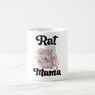 Rat Mama Gifts Rat Eigentümer Rat Pet Lover Rat Ma Kaffeetasse