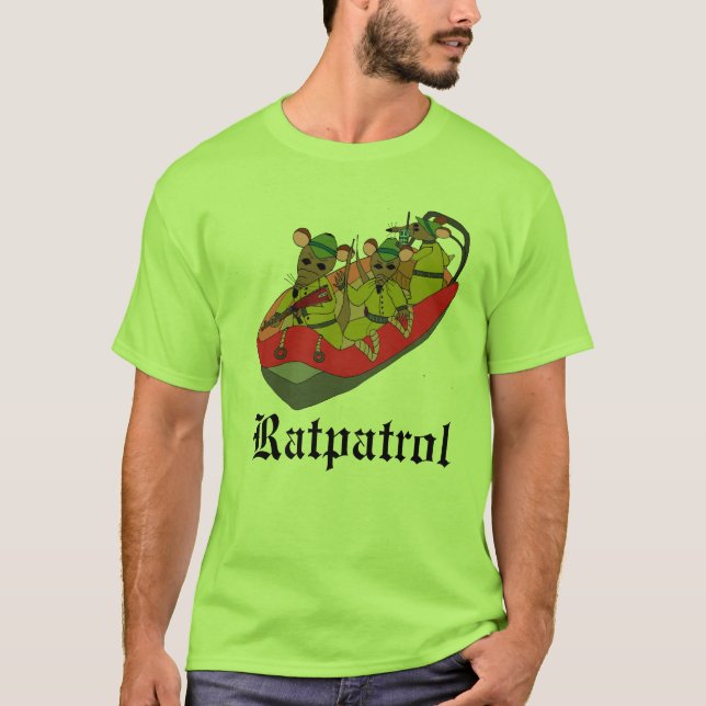Rat patrol T-Shirt (Vorderseite)