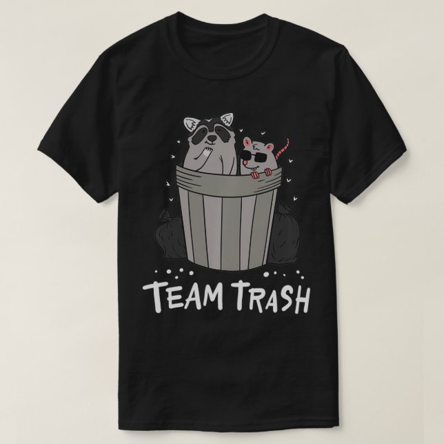 Rat Raccoon Funny Pullover  (Design vorne)