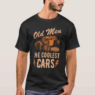 Rat Rod Opa Papa alte Männer fahren coolste Autos T-Shirt