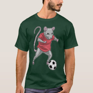 Rat Soccer Player Soccer T-Shirt