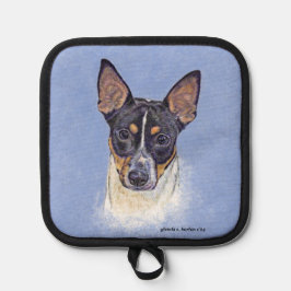Rat Terrier Art Topflappen