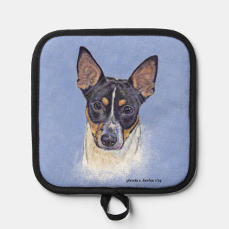 Rat Terrier Art Topflappen