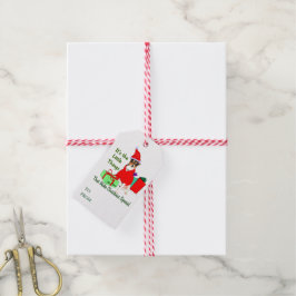 Rat Terrier Christmas Geschenkanhänger