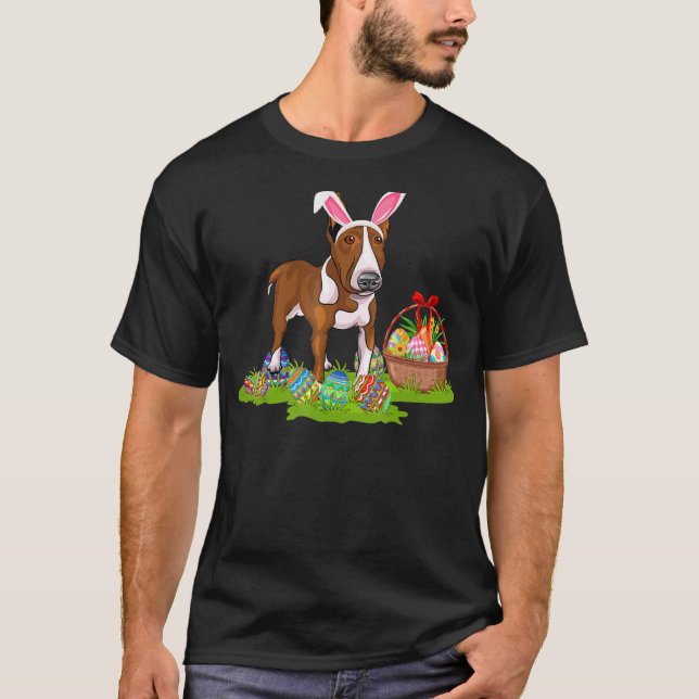 Rat Terrier Dog Ostereier Jagd Bunny Rat Terri T-Shirt (Vorderseite)