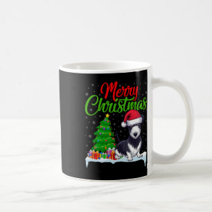 Rat Terrier Dog Weihnachtsbaum Lichter Funny Xmas Kaffeetasse