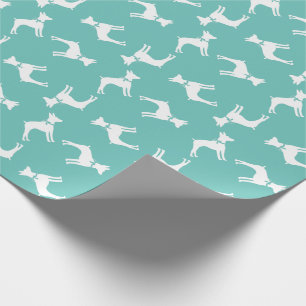 Rat Terrier Doppy Puppy Geschenkpapier