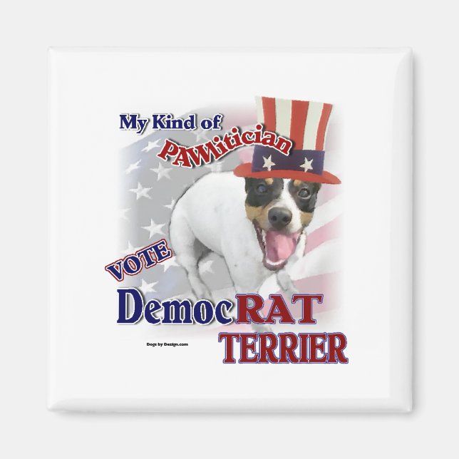 RAT TERRIER Geschenke Magnet (Vorne)