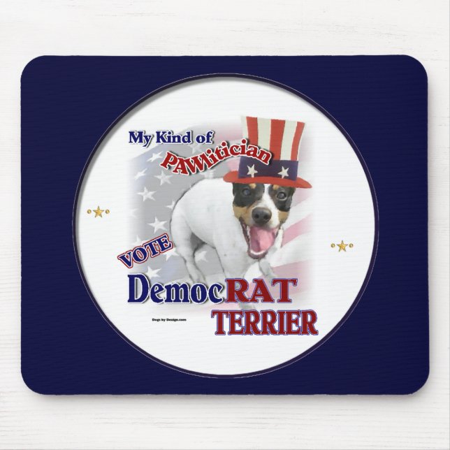 RAT TERRIER Geschenke Mousepad (Vorne)