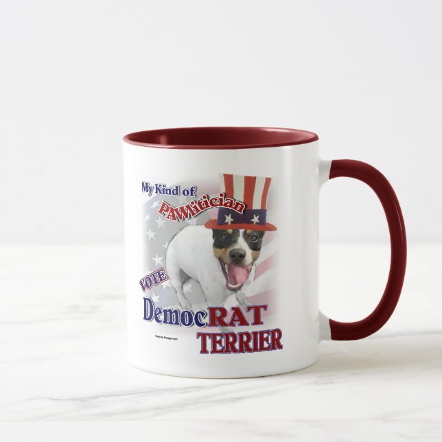 RAT TERRIER Geschenke Tasse (Rechts)