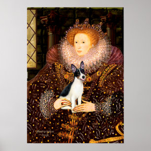 Rat Terrier - Königin Poster