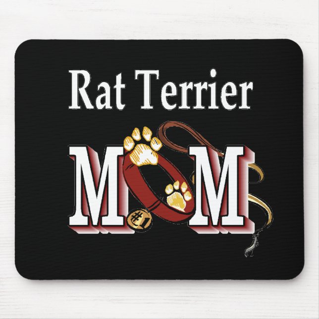 Rat Terrier MAMA Geschenke Mousepad (Vorne)