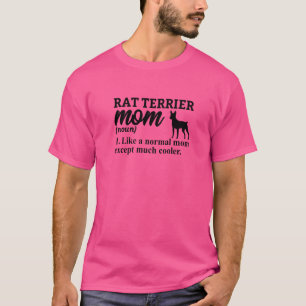 Rat-Terrier-Mutter-Hundebesitzerin T-Shirt